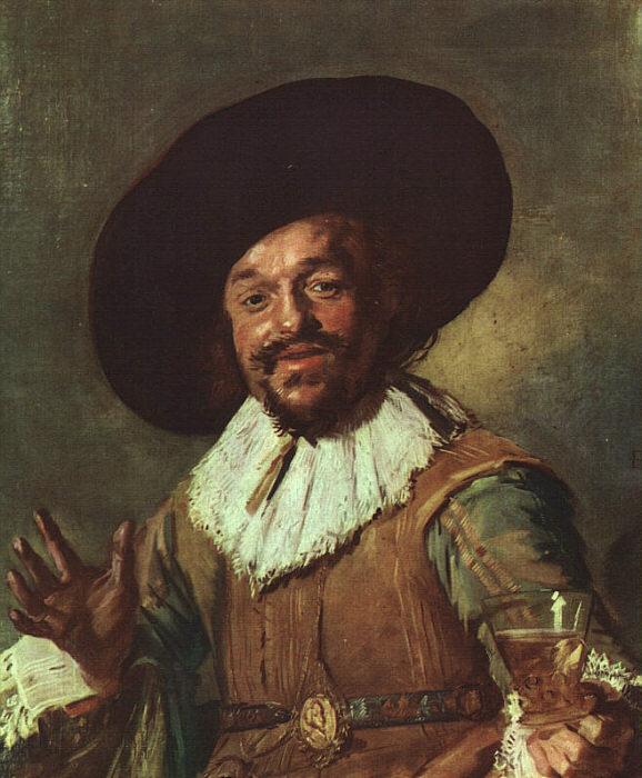 Frans Hals The Merry Drinker oil painting image